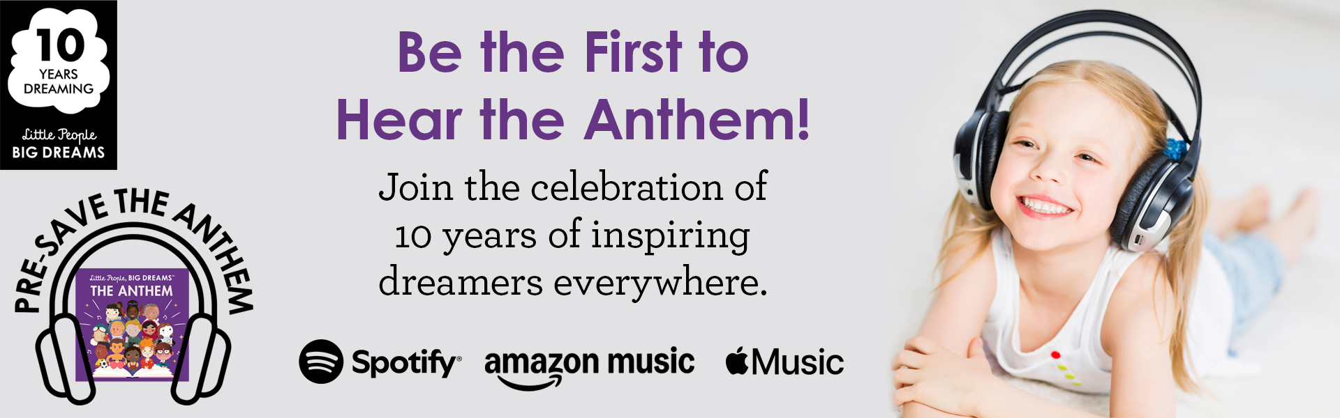 Little People, BIG DREAMS: Anthem2